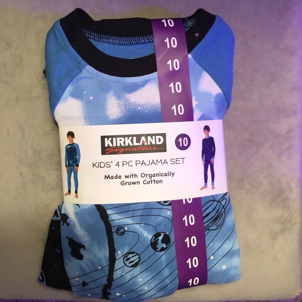 NWT Kirkland 4 Piece pajama sets!